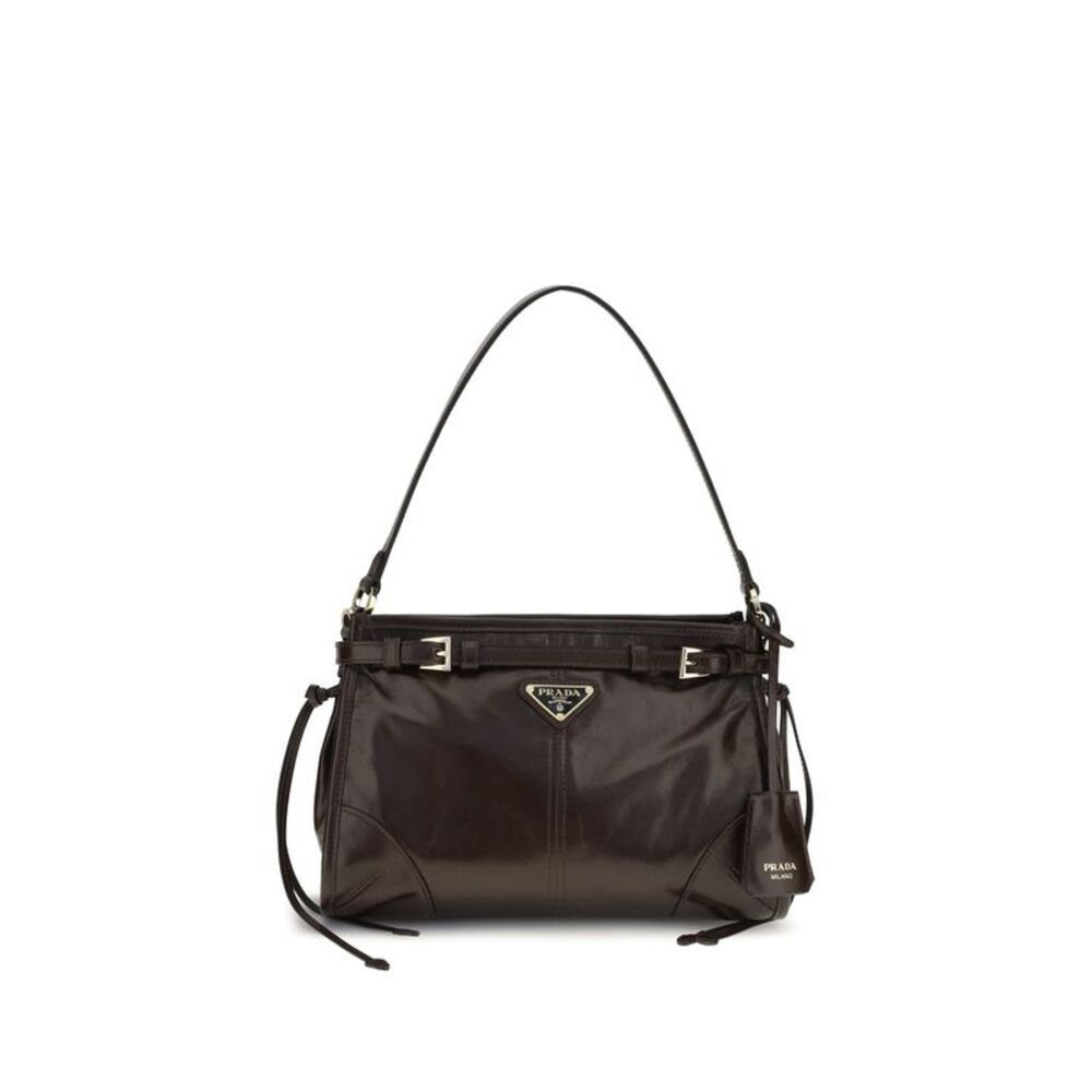 Prada Women Small Bonnie Handbag In Leather